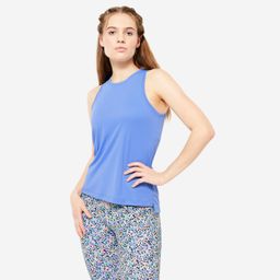 Women Gym Tank Top - Lavender Blue-image-4