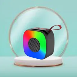 GUGGU Bluetooth Speaker, 1200mAh Battery With RGB Light and Crydtal Sound Z433 10 W Bluetooth Laptop/Desktop Speaker-image-14