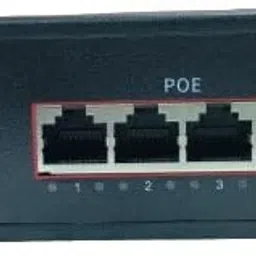 RAMEX Fast Ethernet 4-Port PoE Gigabit, 2 Uplinks, Ai Feature, 65W 4 Ports 1000 Mbps Network Switch-52