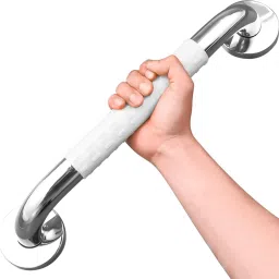 304 Grade Stainless Steel and ABS Plastic Grab Bar for Bathroom/Support Handle Shower Grab Bar-17