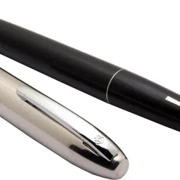 Hero 565 Black Colour Stainless Steel Cap Fountain Pen-image-22