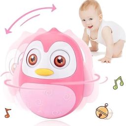 Penguin Roly Poly / Musical Wobbler Toys for Kids-image-16