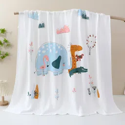 Printed Single Crib Baby Blanket for AC Room-image-69