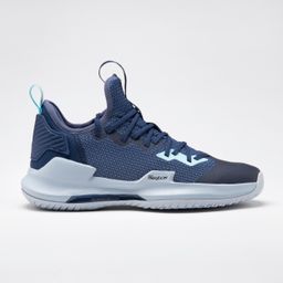 Adult Low-Rise Basketball Shoes Fast 500 Navy Light Blue-image-4
