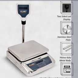 monet 30 KG WEIGHING MACHINE with pole Weighing Scale image 2