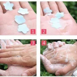 Paper Soap Flower Design Tube Shape Bottle (3 IN PACK)-picture-20