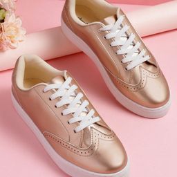 DressBerry Women Perforated Brogues-36