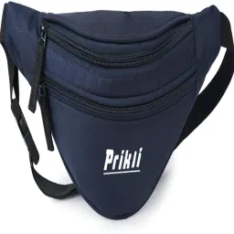 prikli Document Money Phone Belt Sport Bag for Men and Women travel waist bag (BLUE) Waist Bag-image-79