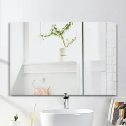 elegant arts and frames Silver Glass Professional Wall Mirror-picture-26