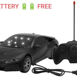 Remote Car Electronic 3D Lights with Chargeable Battery and Charger (Multicolor)-image-3
