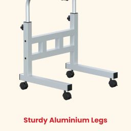portronics My Buddy D Multipurpose Movable & Adjustable Wood Portable Laptop Table image 5