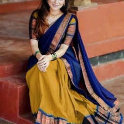 Printed Semi Stitched Lehenga Choli-image-1