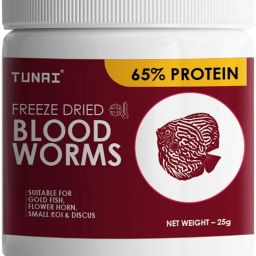 Freeze Dried Blood Worms 0.015 kg Dry Adult Fish Food-32