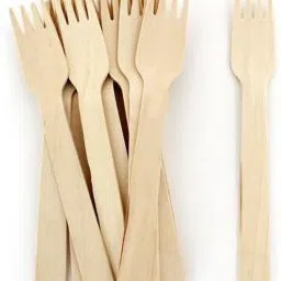 Disposable Wooden Serving Fork, Fruit Fork-20