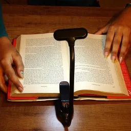 birudmart Lightweight Book Light for Adjustable Reading Lamp for Book,Study Table, Eye-Care Easy Clip, Bedroom Study Lamp image 2