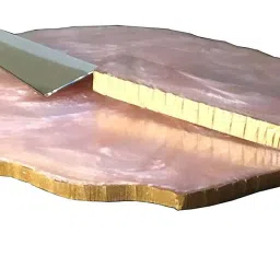 Resin Cake Stand with Cake Server Made With Stainless Steel (Pink) Cutlery Set Iron Cake Server-image-7