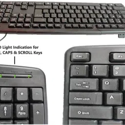 ANJO USB Keyboard-LED Mouse-Pad-3.0 USB Hub-3 in 1 Cleaning Kit-OTG M & C Type 2 in 1 Combo Set image 2
