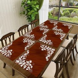 loomantha Rectangular Pack of 6 Table Placemat-picture-2