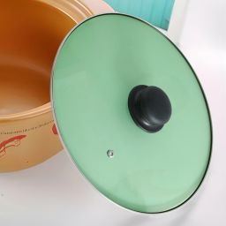 Pot Lids (Big - 26 cm) | Glass Lid For Utensils 10 inch Lid-20