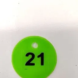 morel GREEN PLASTIC ROUND SHAPE TOKEN COIN 1 to 100 SERIAL NUMBER FOR BOARD GAME STORE image 3