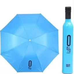 Bottle unique design Unisex light blue umbrella Umbrella-33