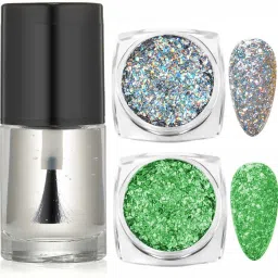 glitter powder & Nail paint-image-49