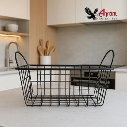 FRUIT BASKET Carbon Steel Fruit & Vegetable Basket-image-26