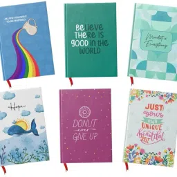 Diaries Case Bound A5 Diary A5 Single Line 192 Pages-1