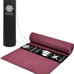 EVA + TPE Anti Slip Home Gym Exercise Workout Fitness for Men Women with Bag 6 mm Yoga Mat-image-71