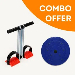 pristyn care Abdominal Trainning With Tummy Trimmer & Tummy Twister | Abs Workout | Combo Offer Ab Exerciser image 4