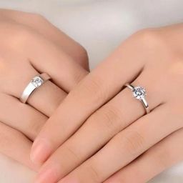 Alloy Cubic Zirconia Platinum Plated Ring-image-67