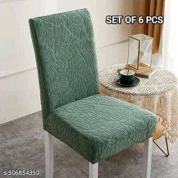 Velvet Abstract 6 Seater Chair Cover-image-39
