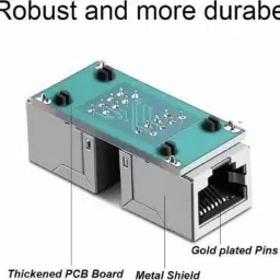 SVDK RJ45 Coupler, Ethernet, Extension Connector, Compatible with CAT7 CAT6 CAT5 Lan Adapter image 4
