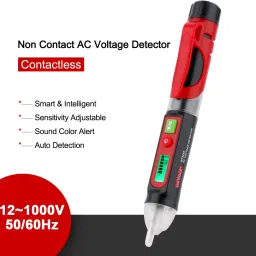 uptodateprouducts 12-1000V AC Voltage Detector AC Voltage Tester Digital Voltage Tester image 3