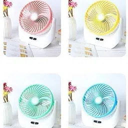 ZUVUZU Folding Rechargeable Fan Powerful And Multifunction Foldable Angle Multifunction Folding Rechargeable Fan Powerful And Multifunction Foldable Angle Multifunction USB Air Cooler image 2