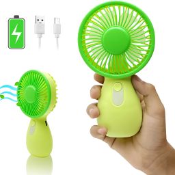 Felinar 3 Speed USB Rechargeable Mini Portable Hand Fan Personal Fan for Men and Women 222 USB Fan, Rechargeable Fan, USB Air Cooler-image-26