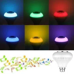 Motile Smart Colour Changing Bluetooth Speaker LED Music Light Bulb Colorful Lamp Smart Bulb image 3