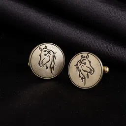 COSA NOSTRAA Quirky Brass Cufflink-picture-6