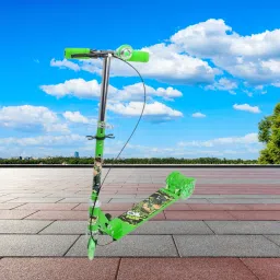 Runner Scooter Adjustable Height, Foldable, LED PU Wheels Outdoor Toy-23