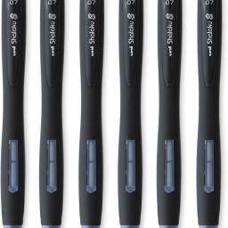 Shalaku M7 228 0.7mm, Built in Eraser (Black Body) Pencil-16
