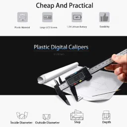 dhavj large LCD screen electronic calipers with large LCD screen electronic caliper thickness measuring Tool Digital Caliper image 4