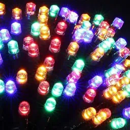 mekia 220 LEDs 60 m Multicolor Flickering, Color Changing String Rice Lights image 4