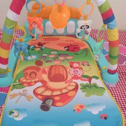 Budget-Friendly Baby Play Gym Mat with Sound & Lights-picture-1