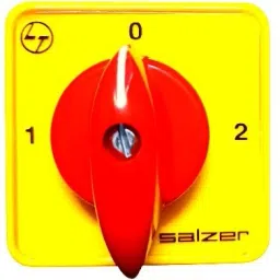 Salzer (L&T) 61152 16A Cam Operated Rotary Switch S16 B13 2 Pole 2 Way with OFF 90-0