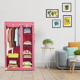Double door almirah PP Collapsible Wardrobe-19
