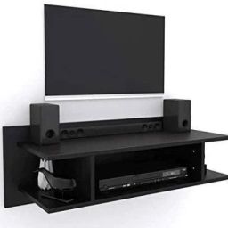Wall TV set up box Stand & Wifi Stand MDF MDF (Medium Density Fiber) Wall Shelf-14