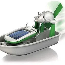 baba fab 6-in-1 DIY Learning Solar Powerd Robot Kit Toy for Kids | Educational Robot Toy image 4