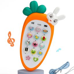 Toy phone kids phone Musical Toy Phone Baby Educational Sound Toy (multicolor)-image-49