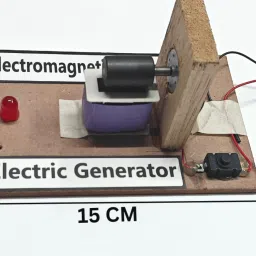 erhindia Electromagnetic Induction Working Model Science Project Class10, 12 image 2