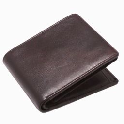 Men Formal, Trendy Brown Genuine Leather RFID Money Clip-image-35